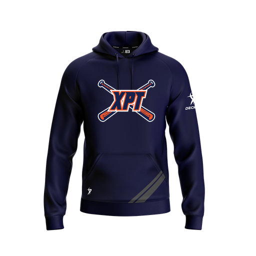 [FOLHSMNV-YXS-LOGO1] Decker Summit Hoodie (Youth XS, Navy, Logo 1)