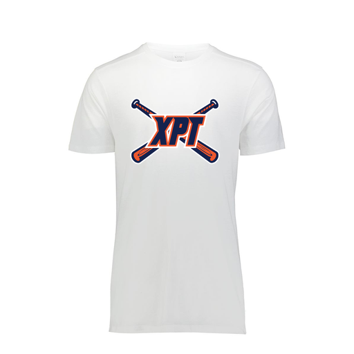 [FTSCUBWH-AS-LOGO1] Decker Men's Tri-Blend T-Shirt - Short Sleeve (Adult S, White)