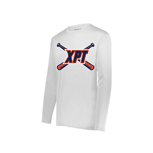 [222822.005.XS-LOGO1] Men's LS Smooth Sport Shirt (Adult XS, White)