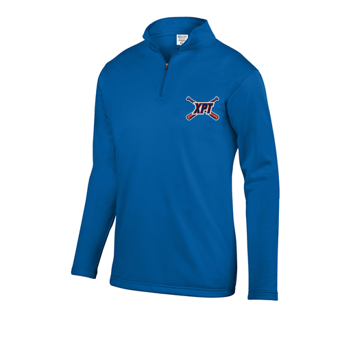 [FOLQFFRY-AS-LOGO1] Decker Men's FlexFleece 1/4 Zip (Adult S, Royal)